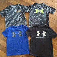 UNDER ARMOUR Tシャツ 4枚セット130センチ
