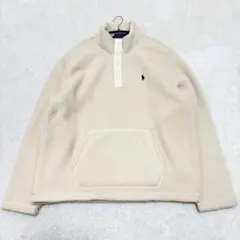 ポロラルフローレン ボアフリース プルオーバージャケット Sサイズ