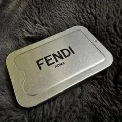 FENDI ノベルティ　缶ケース　小物入れ