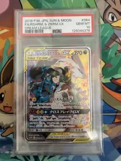 PSA10 雷公&閃電鳥 GX