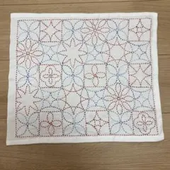 刺し子ふきん❤️形あそび❣️