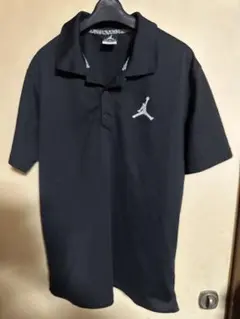 NIKE Jordan DRI-FIT ブラック ポロシャツ メンズ　サイズM