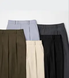 UNIQLO HEATTECH オリーブ ヒートテックタックパンツ　M