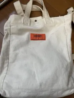 UNIVERSAL OVERALL ホワイトトートバッグ