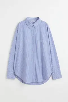新品 ストライプ長袖シャツ H＆M