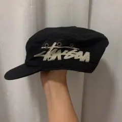 ⭐*️様 Stüssy ロゴ メッシュキャップ ブラック通気性デザイン 9TWE