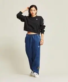 ✨完売品　adidas originals ミッドウエスト デニムパンツ　M