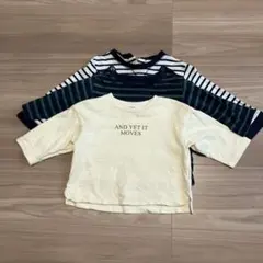 長袖カットソー　3点セット