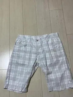 BURBERRY BLUE LABEL チェック柄 ハーフパンツ Lのサムネイル