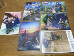 ファイナルファンタジー ドラゴンクエスト ポストカード 6枚セット