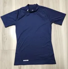 UA アンダーシャツ XL ネイビー ハイネック (野球 バスケ ゴルフ)