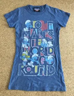 JUNK FOODジャンクフード ヴィンテージ調　Tシャツ　アメリカ製　スマーフのサムネイル
