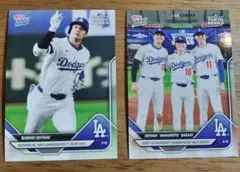 ✨期間限定✨大谷翔平 toppsnow 東京シリーズ2枚セット