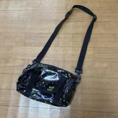 X girl キッズ ショルダーバッグ ポシェット ブラックのサムネイル