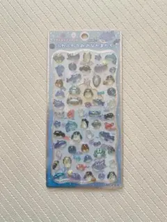 プチドロップステッカー ふわふわうみのなかまたち