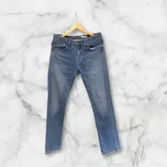 スリムフィット ライトブルーデニム