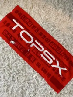 T.O.Pファンミーティング TOPSX ロゴ タオル レッド
