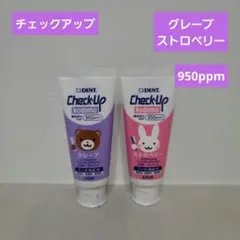 DENT. Check-Up kodomo 歯磨き粉 2本セット