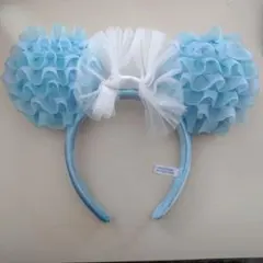 ディズニー　 フリル　カチューシャ　ミニー