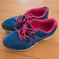ASICS LYTERACER TS7 青/ピンク　22.5