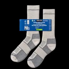 新品 カークランド 2足メンズ M トレイルソックス USA製 メリノウールのサムネイル