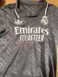 adidas Real Madrid シャツ Mサイズ グレー