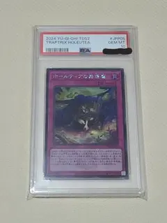 遊戯王 ロゴ入りホールティアの蟲惑魔シークレット PSA10のサムネイル