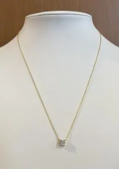ココシュニック K18ダイヤモンド レース菱型モチーフ ネックレス | Mercari