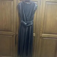 ZARAフェイクレザーワンピース