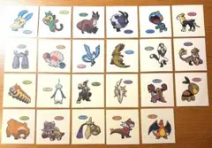 ポケモンパンシール デコキャラシール 181～191弾 23枚セット