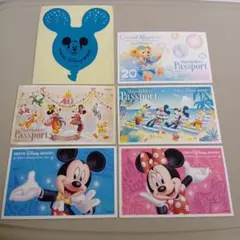 【使用済み】ディズニーチケット 株主優待券 5枚セット