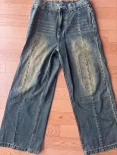 BEAMS HEART バギーデニム
