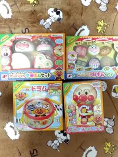 アンパンマン　おもちゃ　４点セット