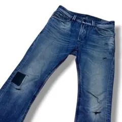 DIESEL【THAVAR ブルーアイコン】イタリア製 美しい色落ち デニム