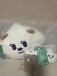 プルバトゥ　バムグッ　コインポーチフェイスクッションセット　10cmドールおまけ