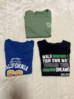 140 男の子 キッズ 半袖Tシャツ 3枚セット まとめ売り