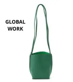 GLOBAL WORK グローバルワーク スペ軽3ROOMショルダー グリーン
