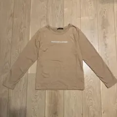 【INGNI / イング】 ベージュ ロンT Tシャツ 長袖 サイズM