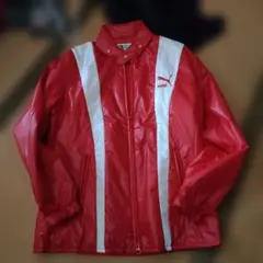 70s PUMA プーマ ナイロン ジャケット 中棉