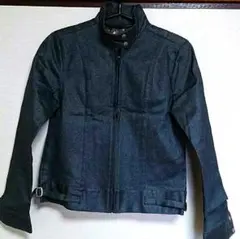 ブラック デニムジャケット
