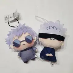 【新品未使用タグ付き】呪術廻戦 ちょぴぬいぷち もちぴこ マスコット 五条セット