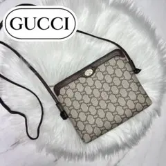 美品/激レア品✨GUCCI グッチ ショルダーバッグ PVC プラス ロゴ金具 美品/激レア品✨GUCCI グッチ ショルダーバッグ PVC プラス ロゴ金具