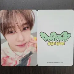 NCT WISH POPPOP applemusic 予約特典トレカ　シオン