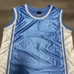 極美品 NIKE SWOOSHロゴ刺繍 Basketball Shirt XXS