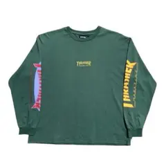 THRASHER スラッシャー ロングスリーブTシャツ ロンT 袖プリントのサムネイル