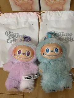 ラブブ正規品 POP MART Biginto 2体セット HOPE、LUCK