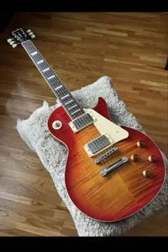 美品 Grass Roots グラスルーツ リミテッド レスポール トラ杢目