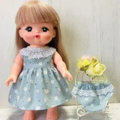 No.1914 メルちゃん　ワンピース　パンツ付き