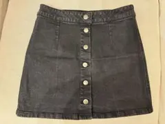 海外ブランドdotti ブラック デニム タイトスカート 10