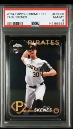 2024 Topps Update Paul Skenes #46 PSA8.5 - メルカリ